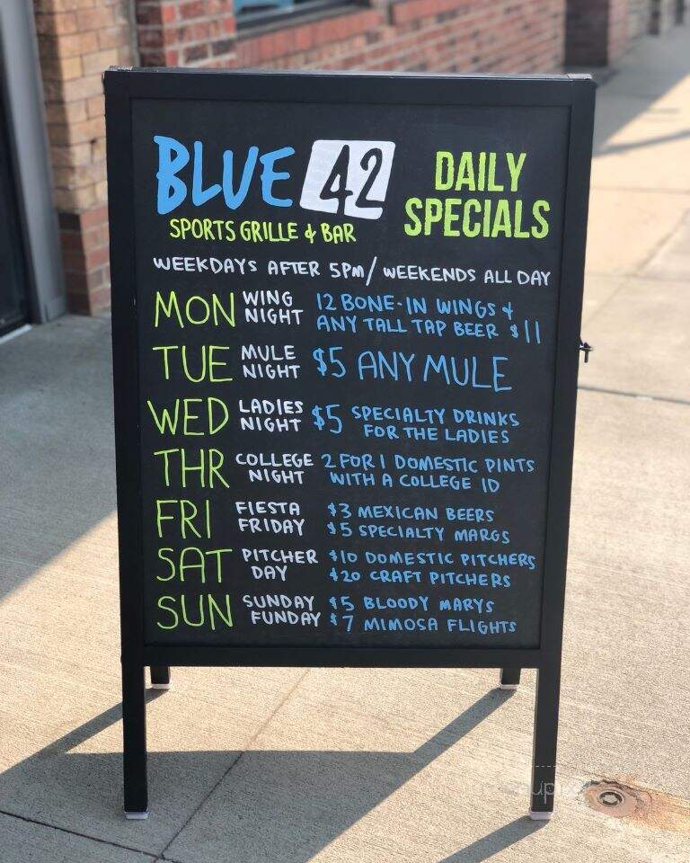 Blue 42 Sports Grille & Bar - Dickinson, ND