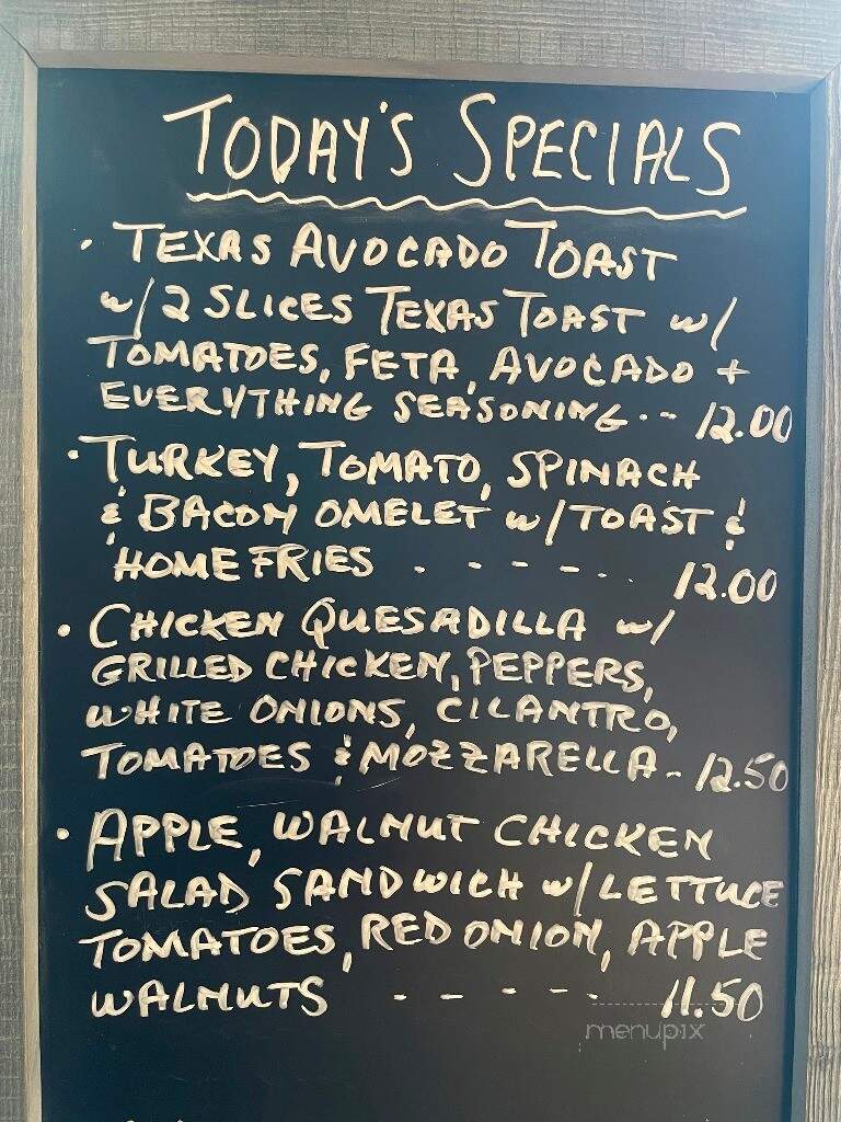 Heart and Soul Cafe - Ipswich, MA menu_pic