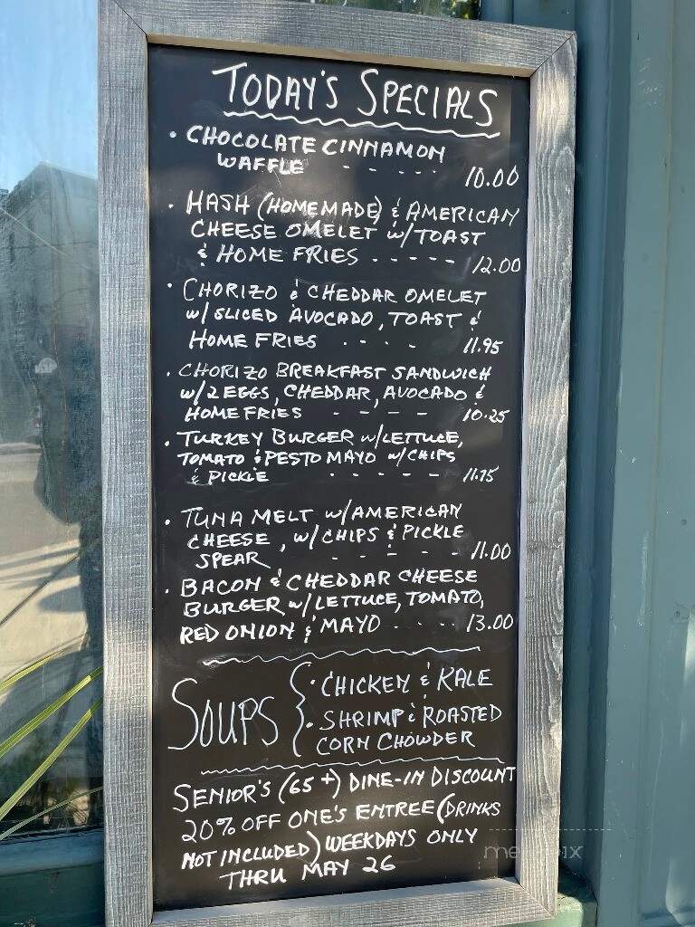 Heart and Soul Cafe - Ipswich, MA menu_pic
