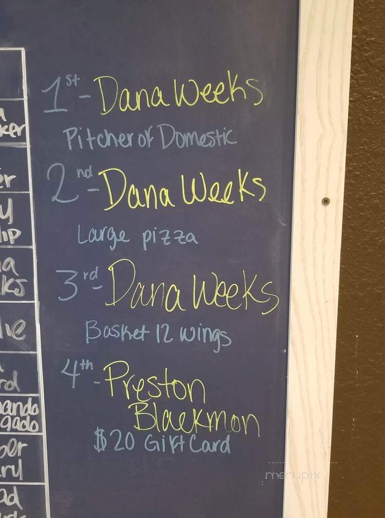 Juba Pizza Bar - Bonham, TX menu_pic