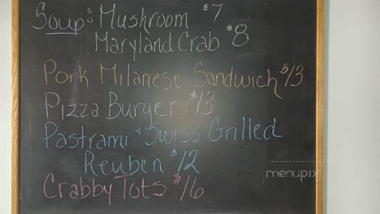 Sassafras Harbor Cafe - Georgetown, MD menu_pic