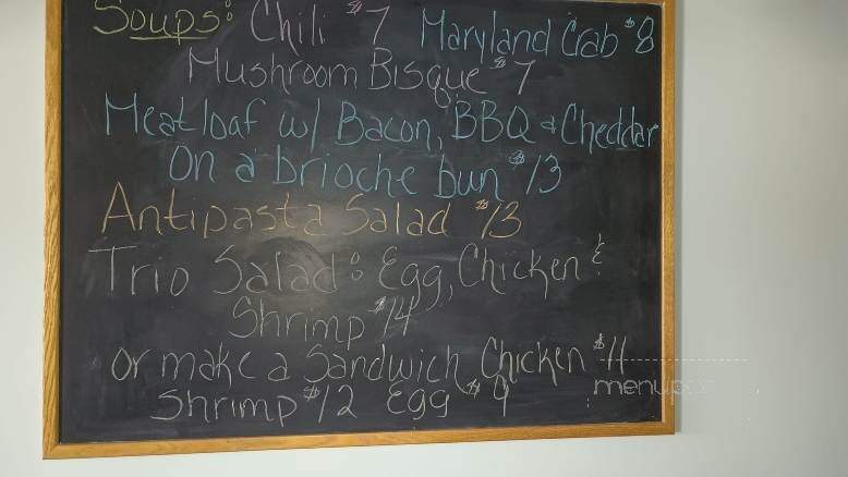 Sassafras Harbor Cafe - Georgetown, MD menu_pic