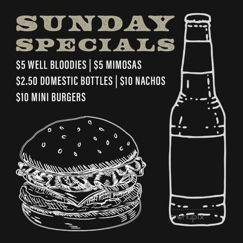 Backroads Pub and Grill - Plainfield, IL menu_pic