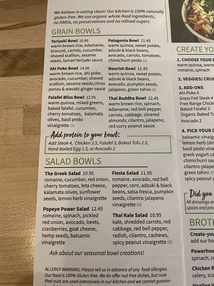 Elixir Superfood and Juice - Mammoth Lakes, CA menu_pic