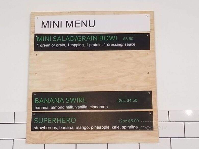 Elixir Superfood and Juice - Mammoth Lakes, CA menu_pic
