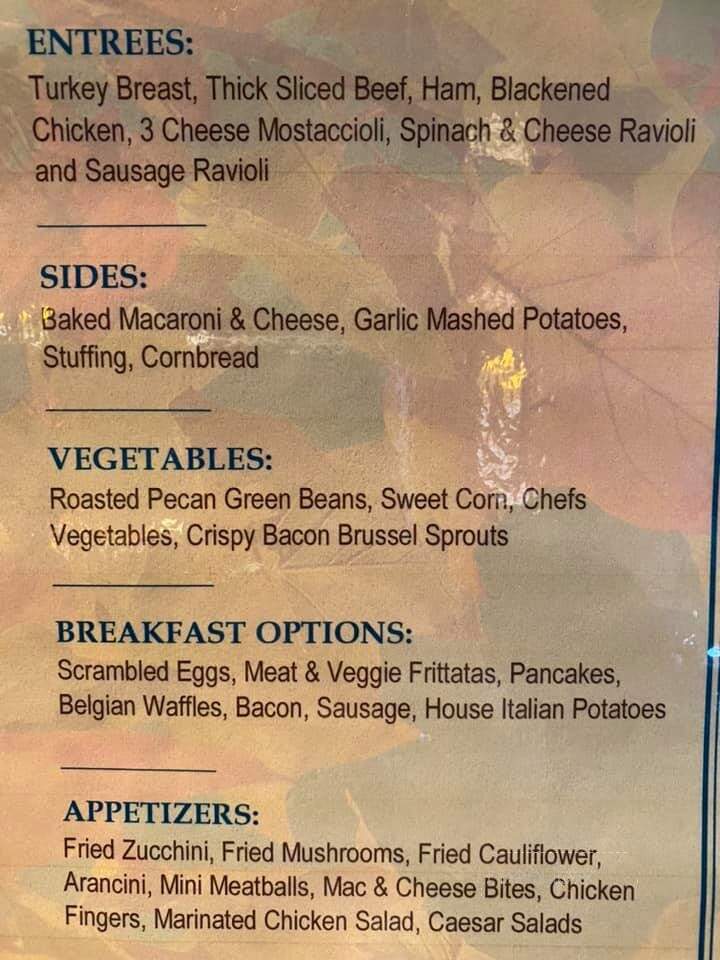 The Emerald Green at Lost Marsh - Hammond, IN menu_pic