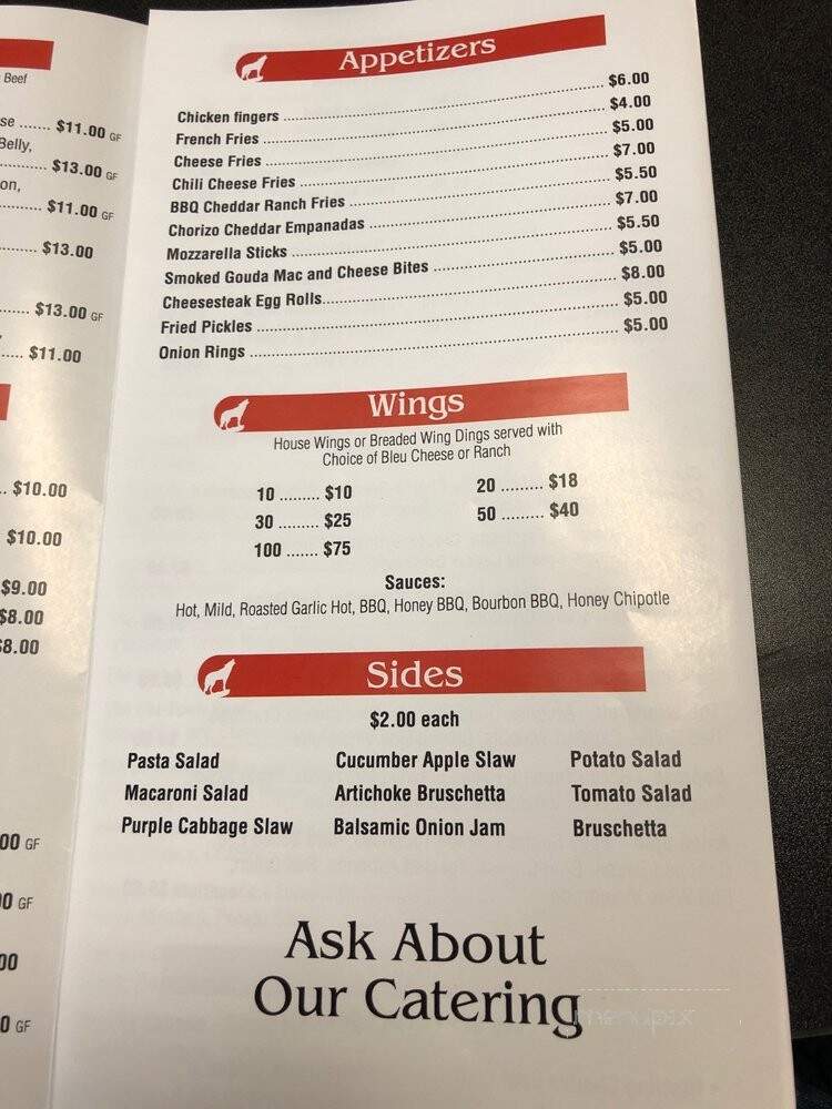 Wolf's Superior Sandwiches - Aston, PA menu_pic