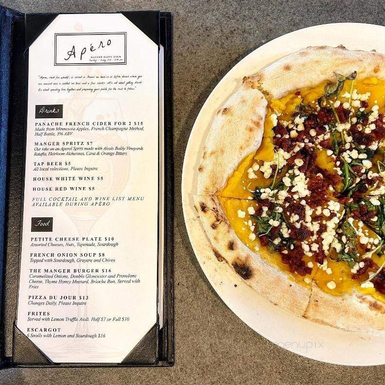 Manger Restaurant and Wine Bar - Bayport, MN menu_pic
