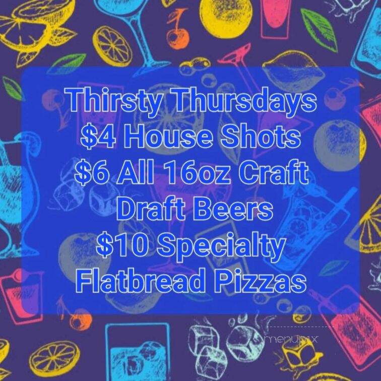 Revel House Pub and Eatery - Clarksville, TN menu_pic