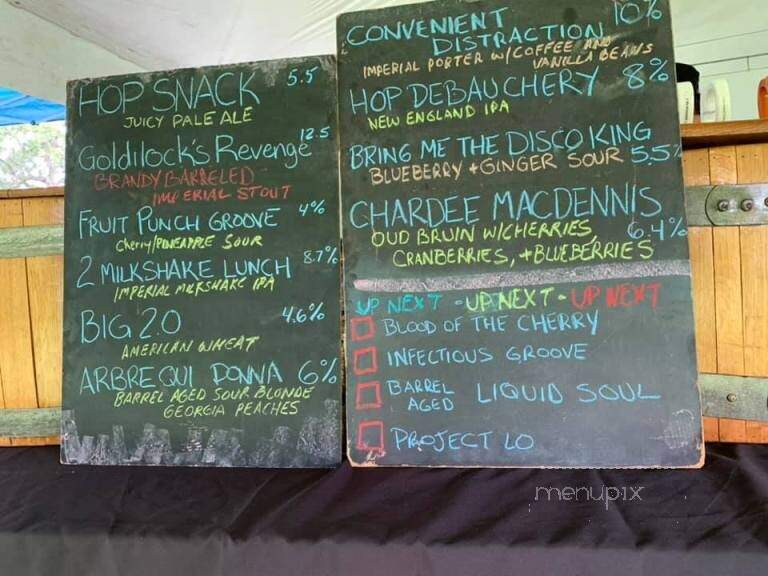 O'so Brewing Madhouse - Madison, WI menu_pic