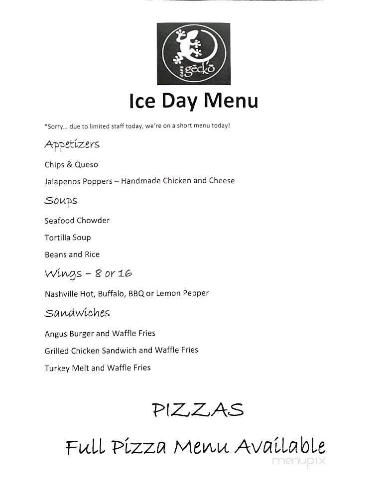 Cafe Gecko Fairview - Fairview, TX menu_pic