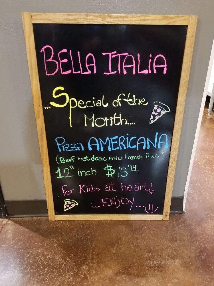 Bella Italia - Denver, CO menu_pic