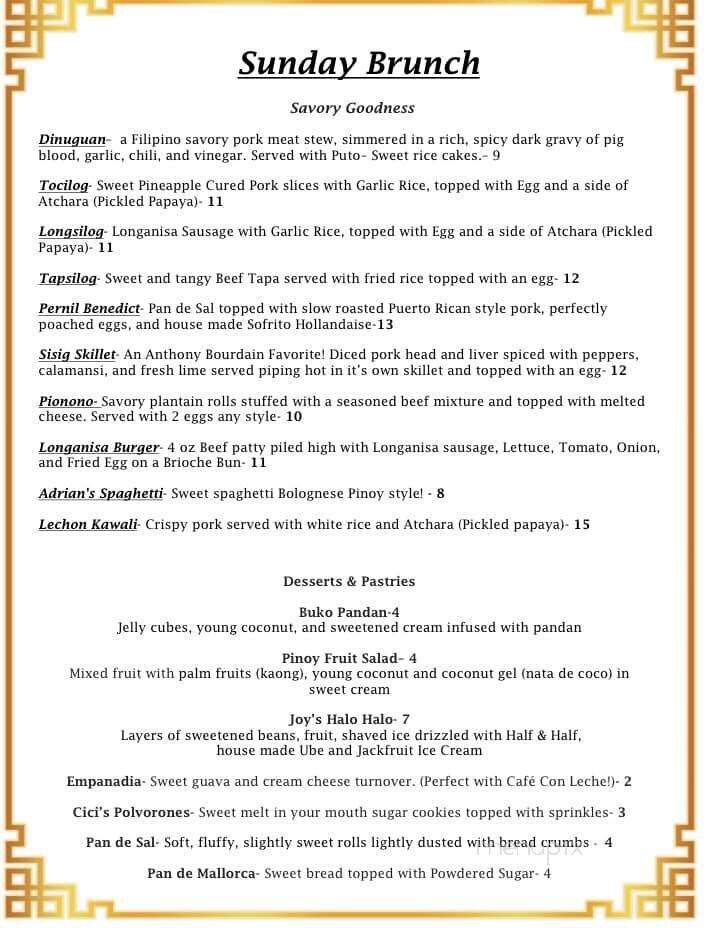 D & L Hospitality - Cohoes, NY menu_pic