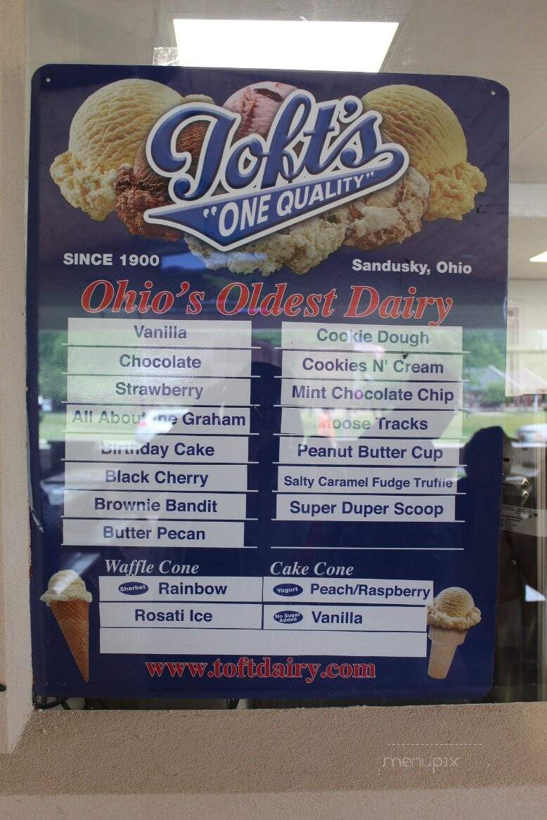 Kirtland Creamery - Kirtland, OH menu_pic