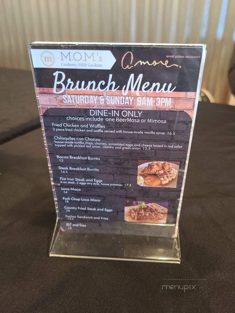 MOM's Cookery / Amore - Vacaville, CA menu_pic