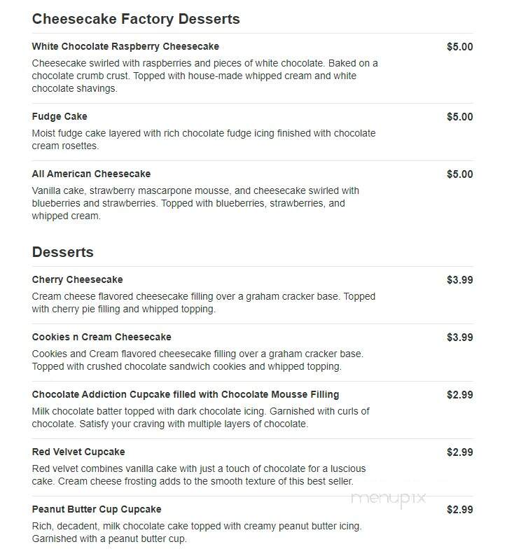 Wahlburgers - Shakopee, MN menu_pic