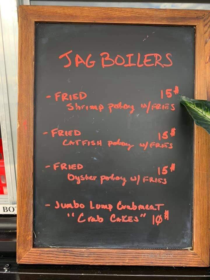 Jag Boilers - Jacksonville, FL menu_pic