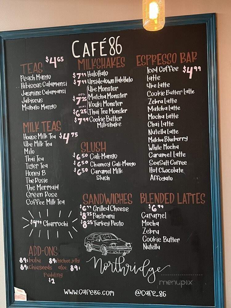 Cafe 86 - Northridge, CA