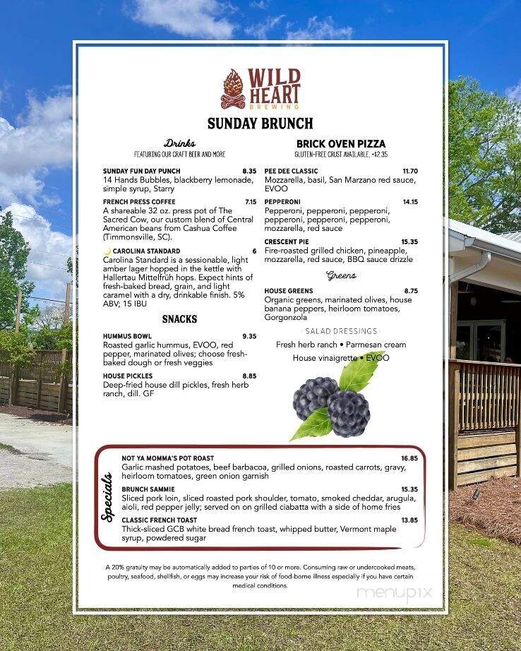 Wild Heart Brewing Company - Hartsville, SC