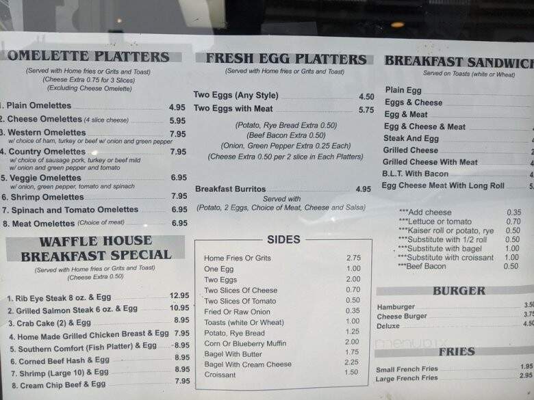 The Angry Waffle - Philadelphia, PA menu_pic