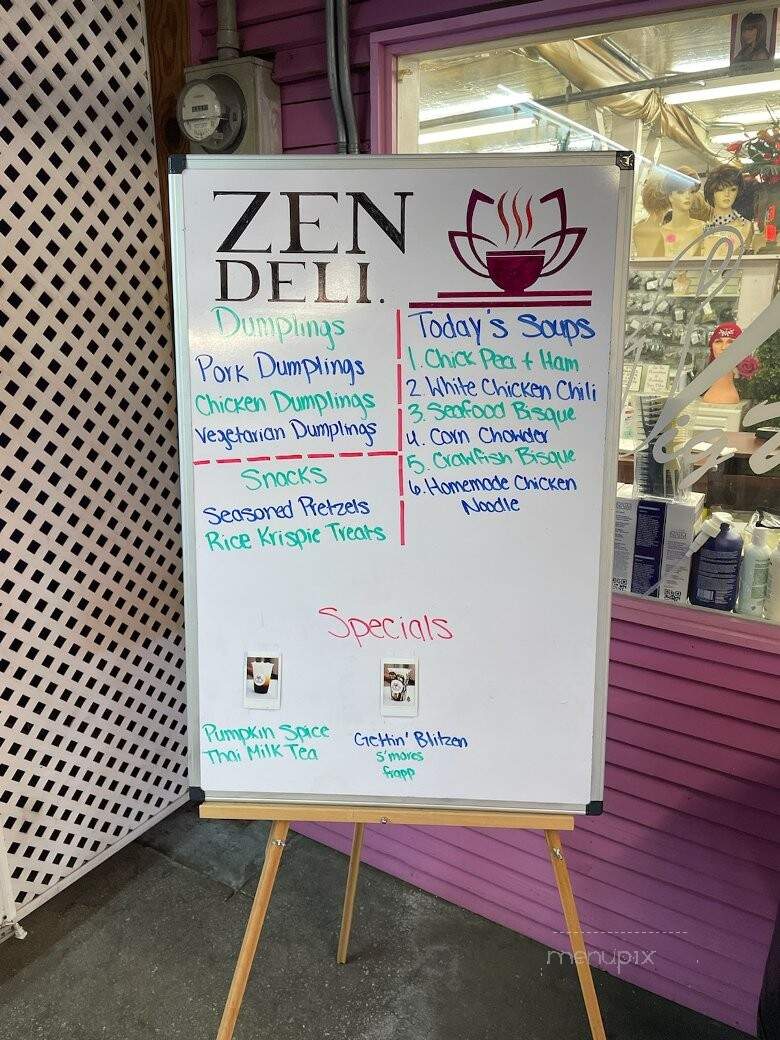 Zen Delicatessen - Fort Myers, FL menu_pic