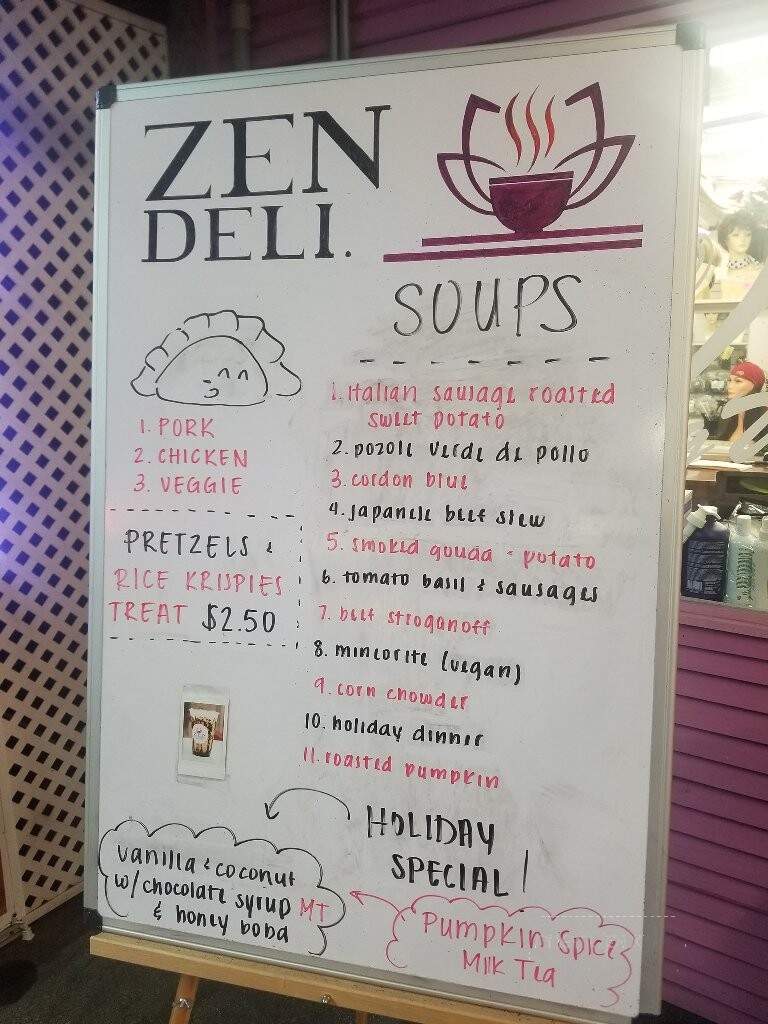 Zen Delicatessen - Fort Myers, FL menu_pic