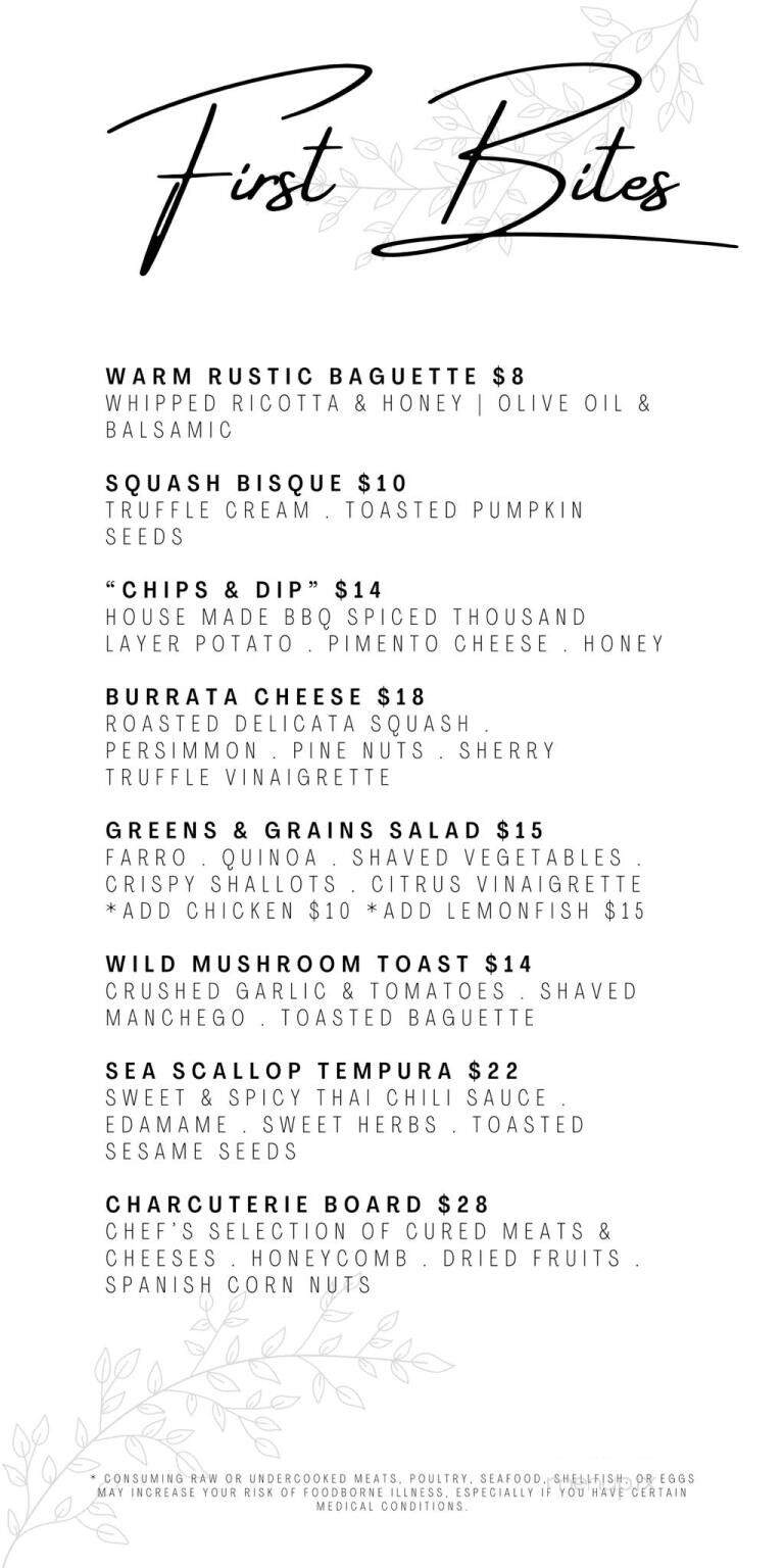 Sainte-George Restaurant - St. Augustine, FL menu_pic