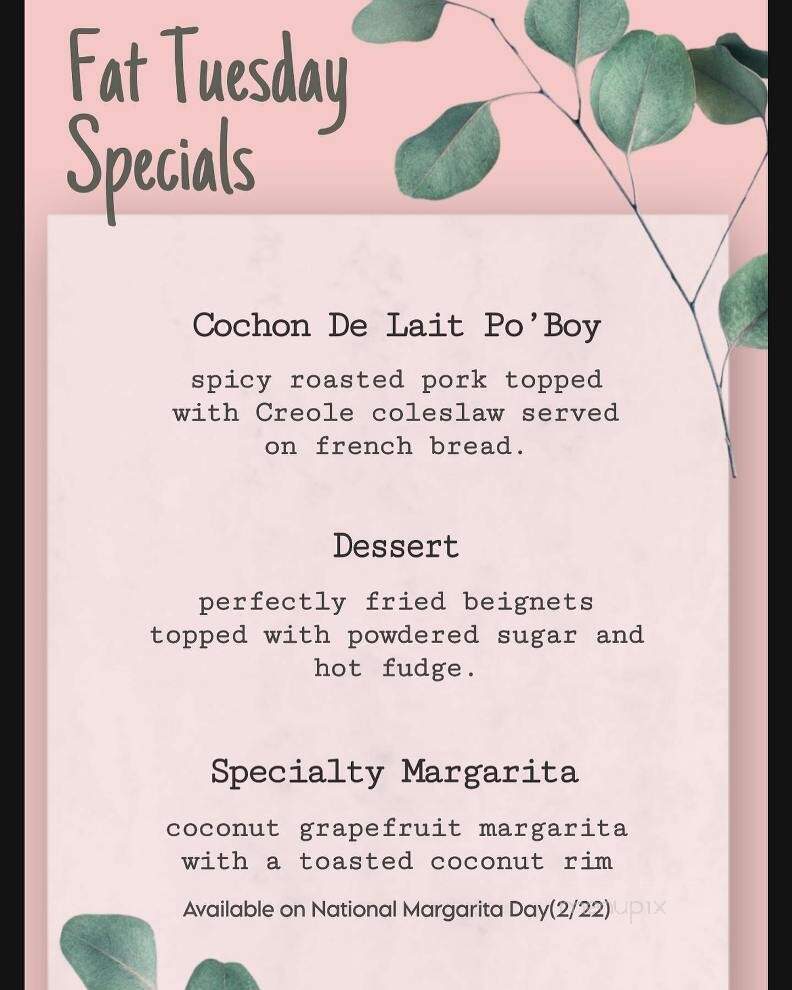 113 Main - Oswego, IL menu_pic