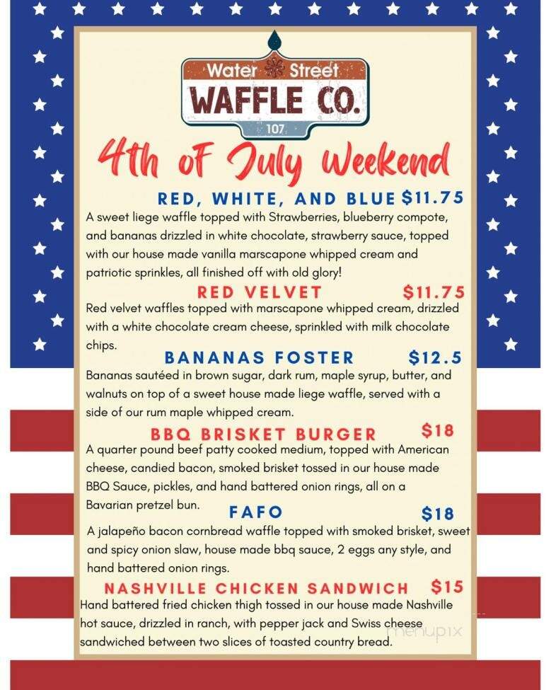 Water Street Waffle Company - Belton, TX