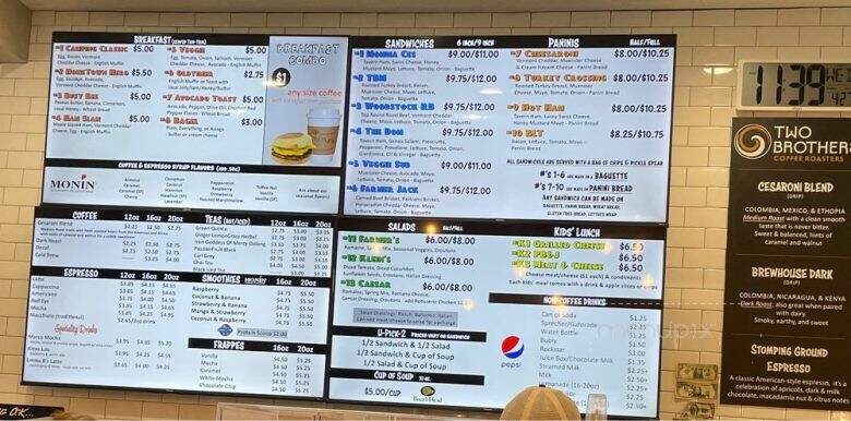 Cesaronis Cafe & Deli - Sycamore, IL menu_pic