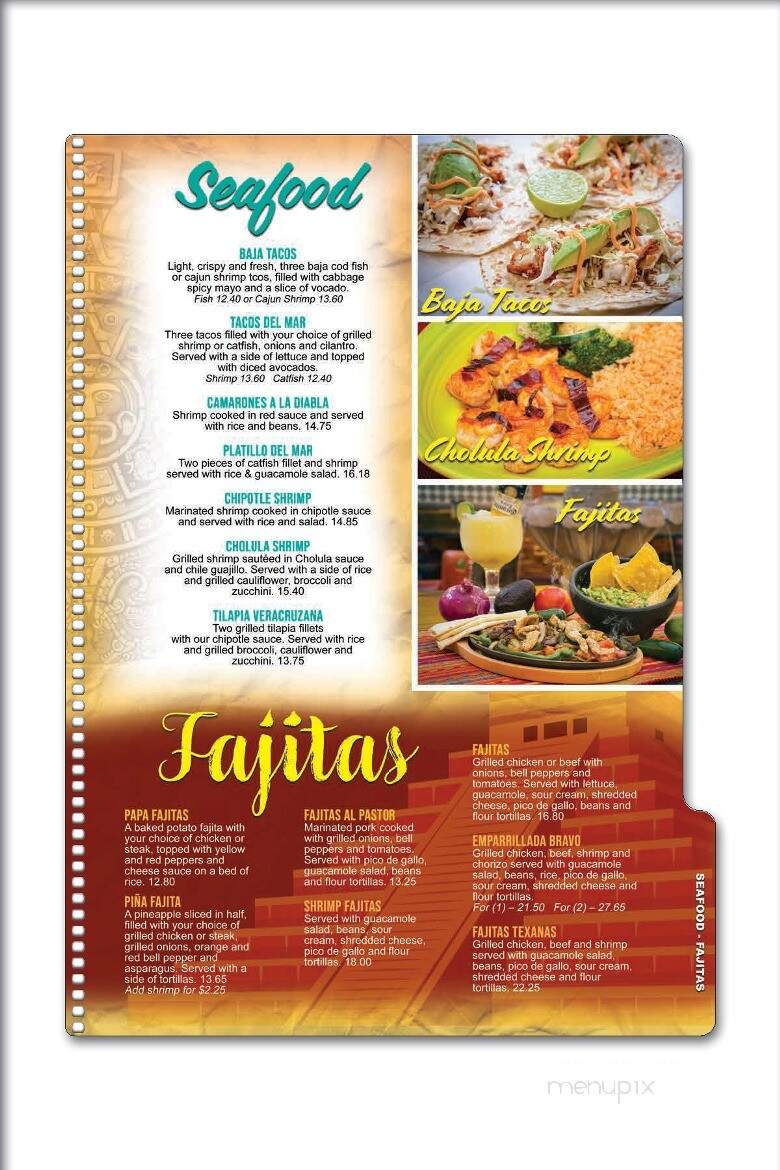 Los Bravos Mexican Restaurant - Boonville, IN menu_pic