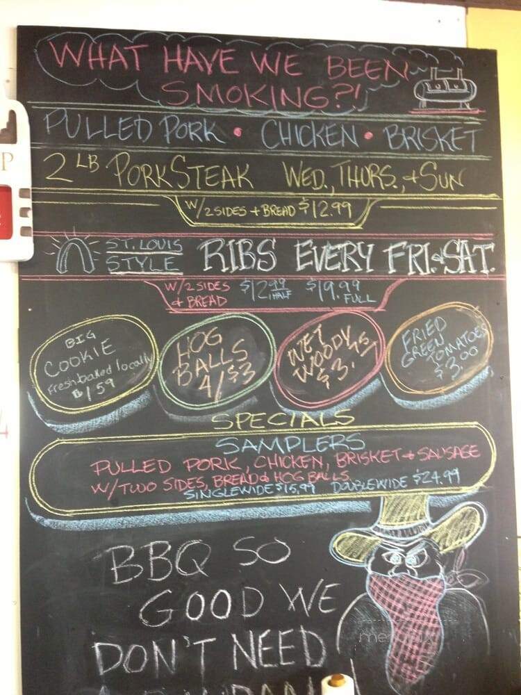 Big Woody's BBQ - St Charles, MO menu_pic