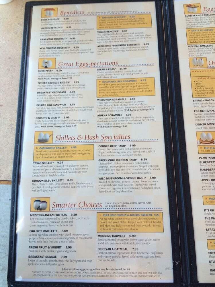 The EGG & I - Overland Park, KS menu_pic