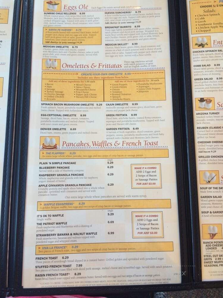 The EGG & I - Overland Park, KS menu_pic