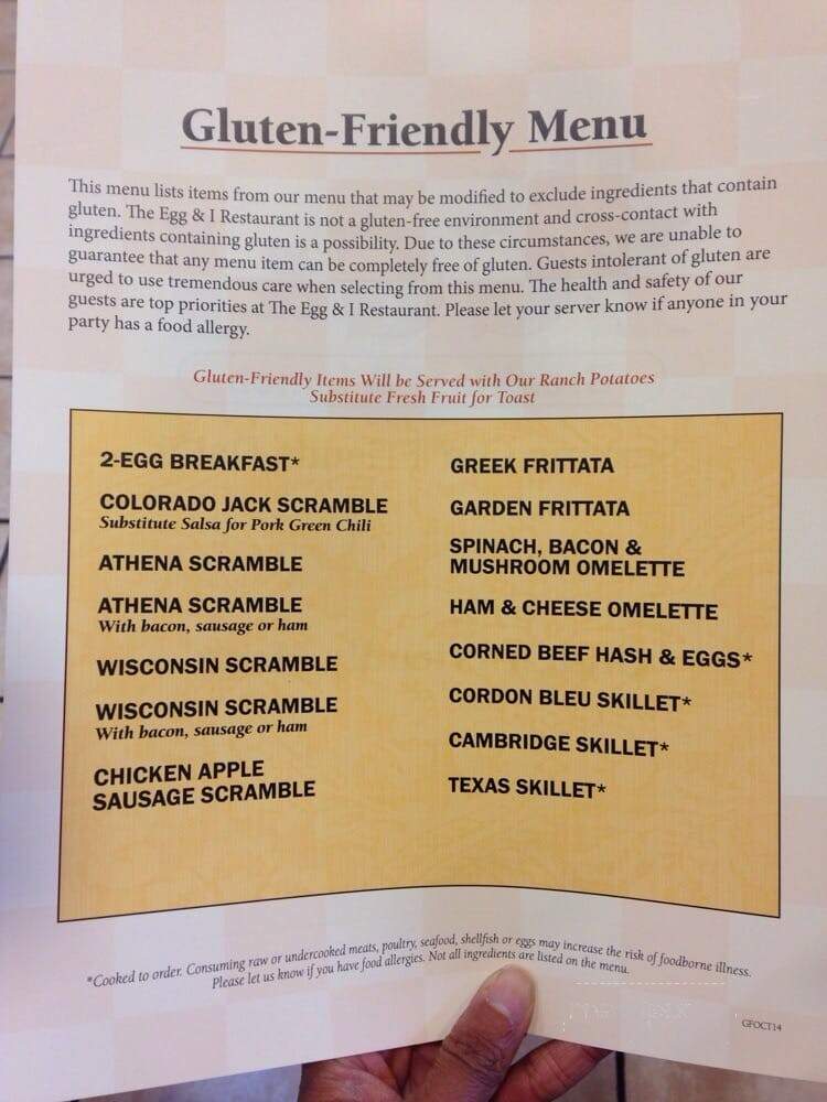 The EGG & I - Overland Park, KS menu_pic