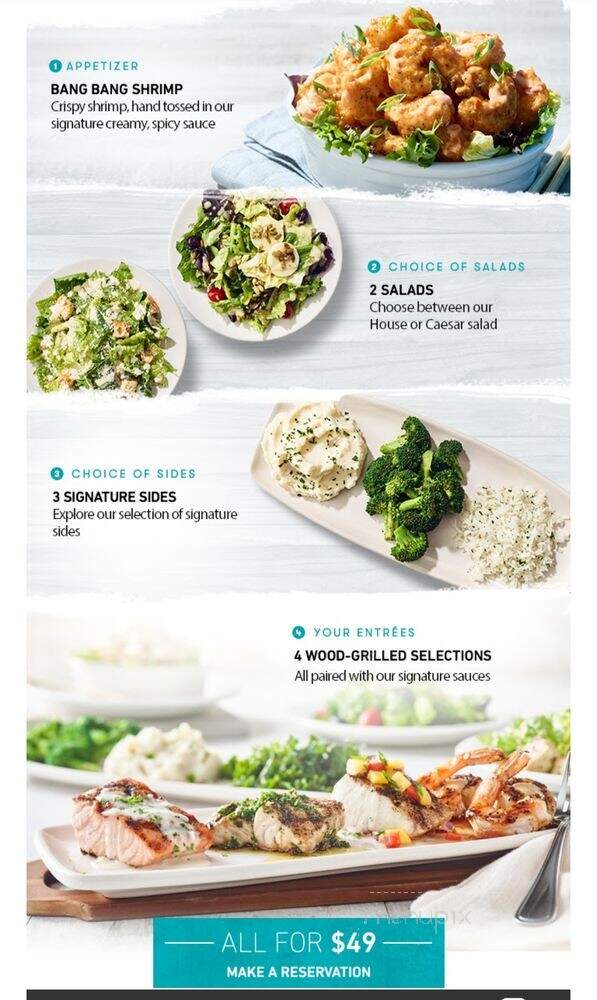 Bonefish Grill - Allen, TX menu_pic