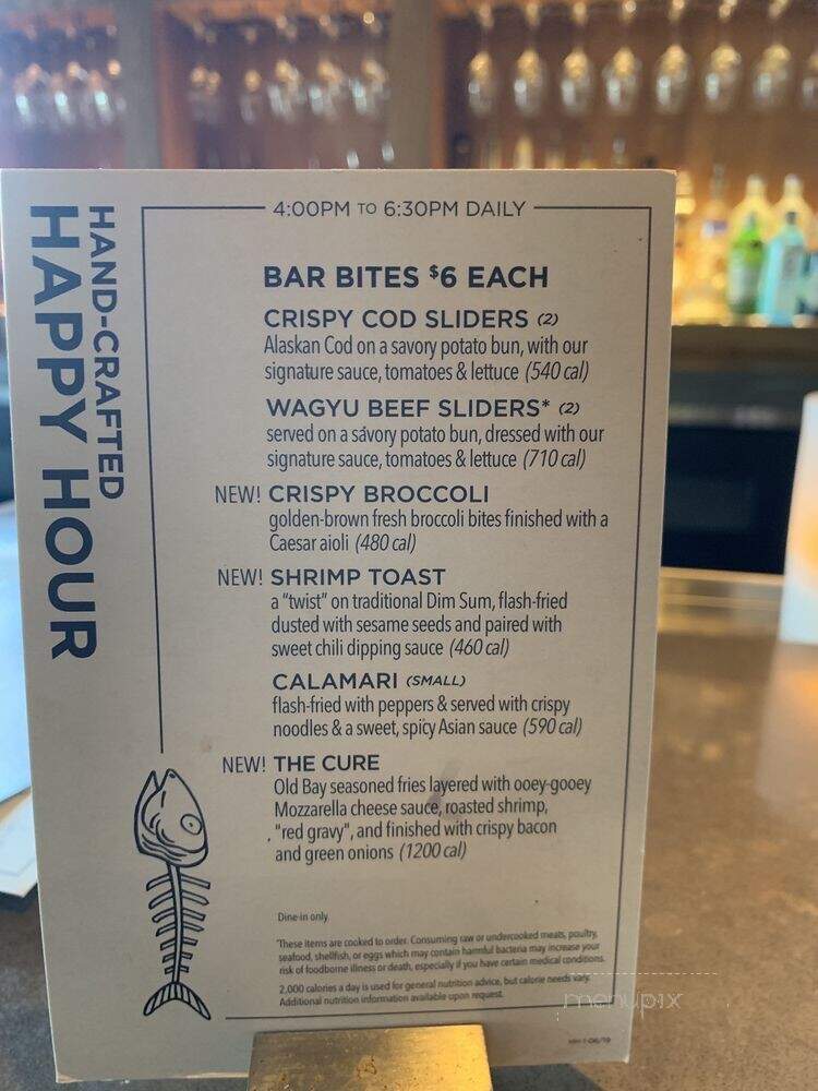 Bonefish Grill - Allen, TX menu_pic