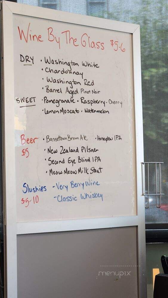The Washington Winery - Washington, PA menu_pic