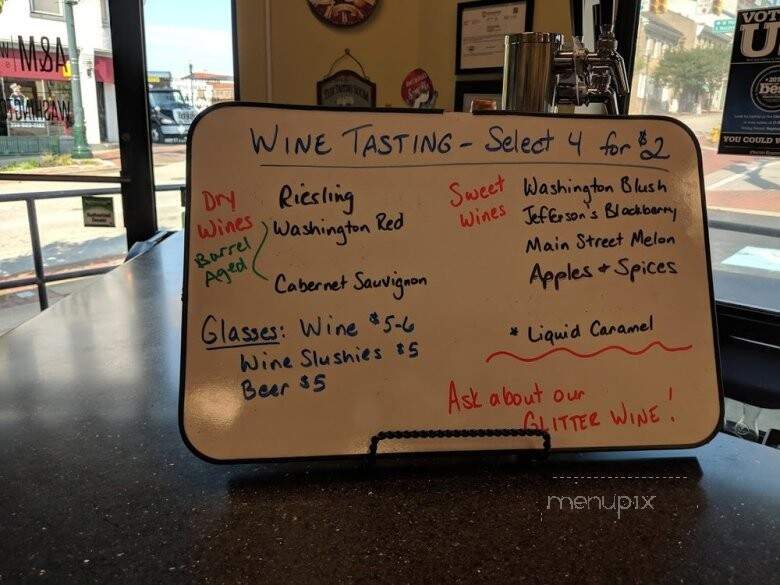 The Washington Winery - Washington, PA menu_pic