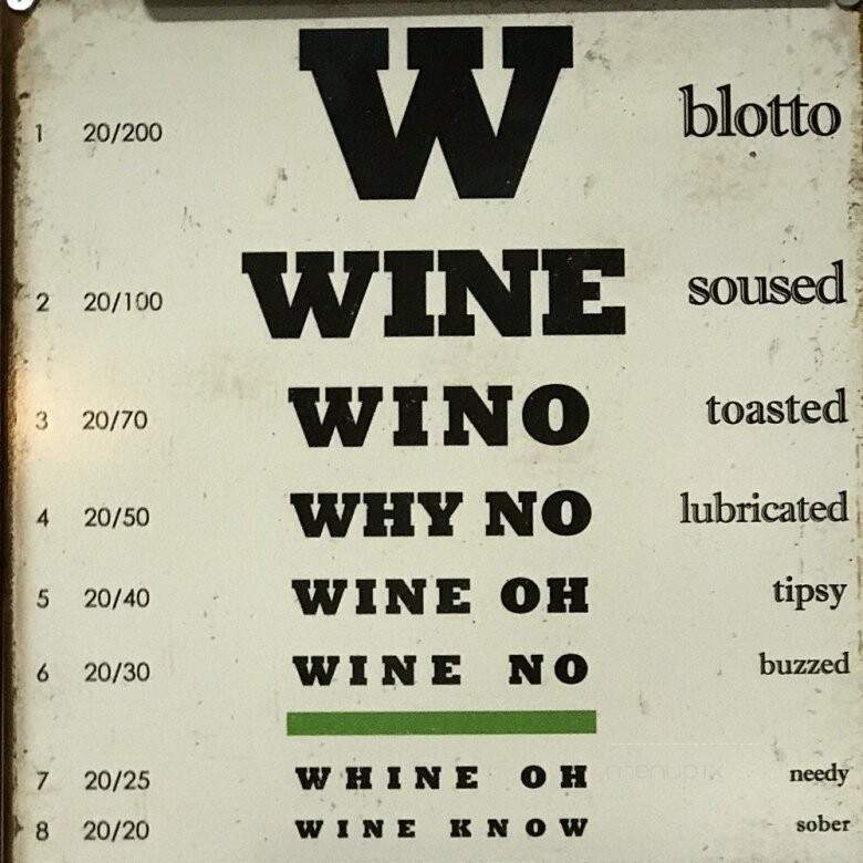 Lucca Winery - Ripon, CA menu_pic