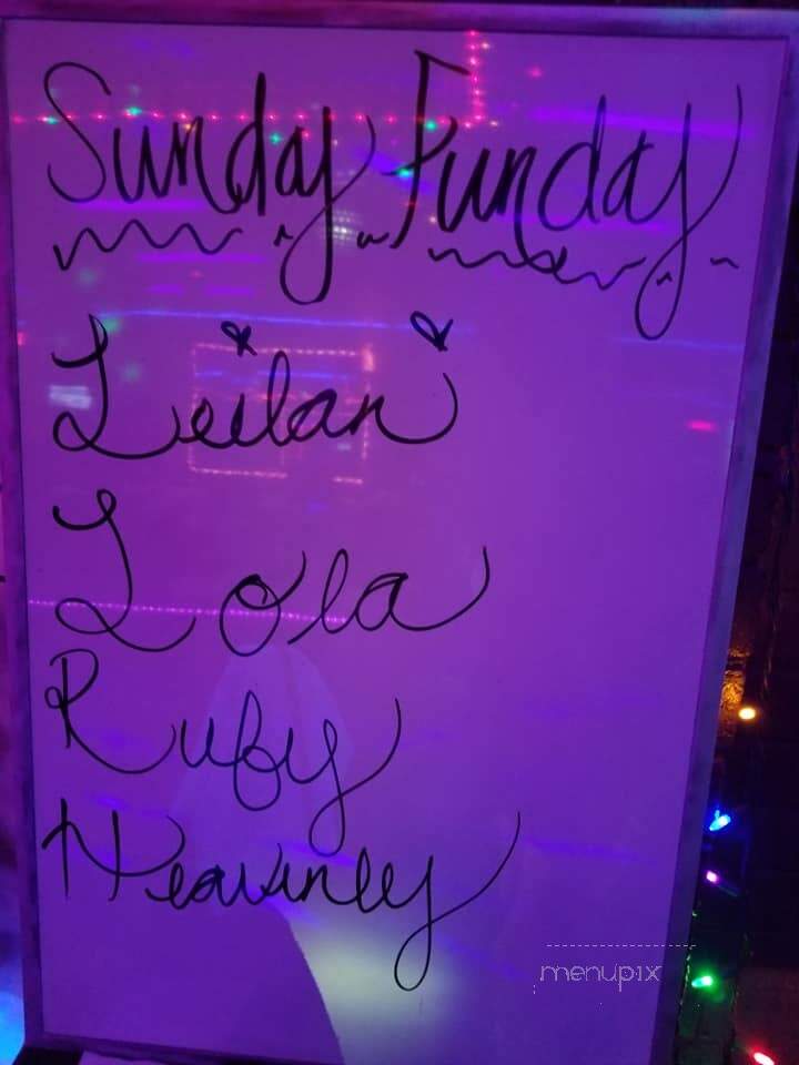 Shimmers Gentlemens Club - Portland, OR menu_pic