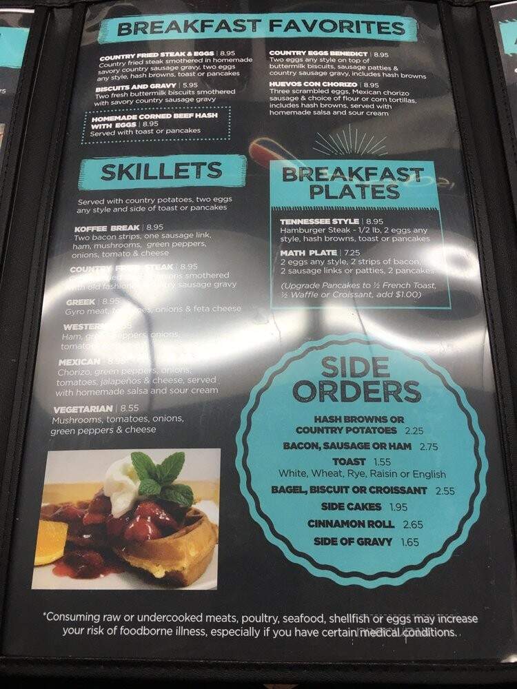 QC Coffee and Pancake House - Rock Island, IL menu_pic