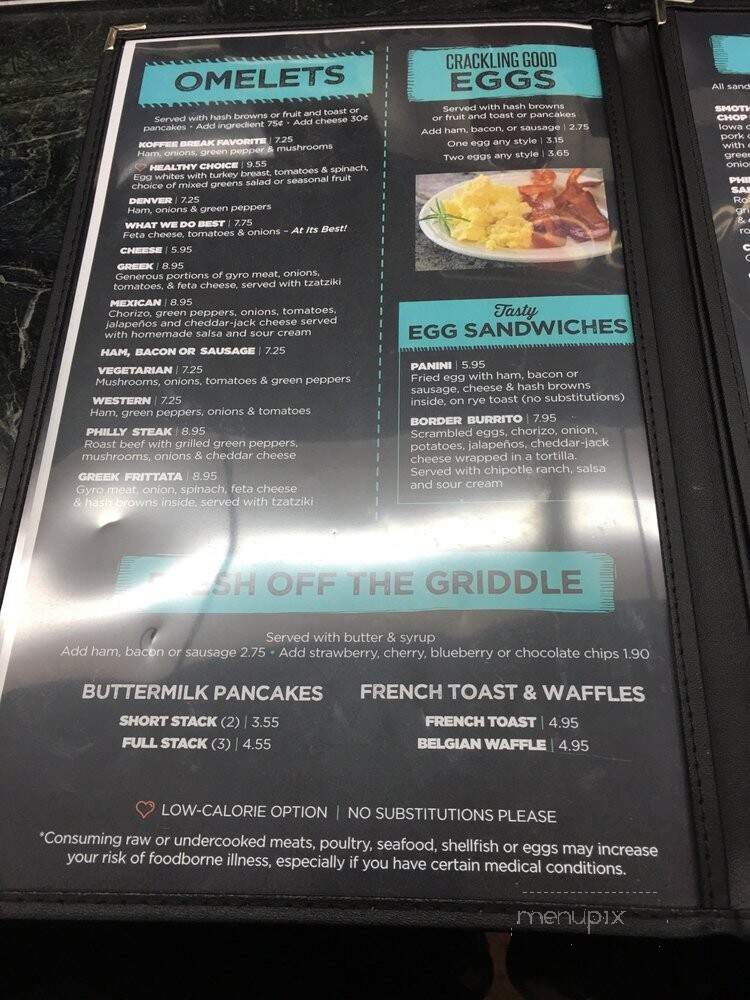 QC Coffee and Pancake House - Rock Island, IL menu_pic