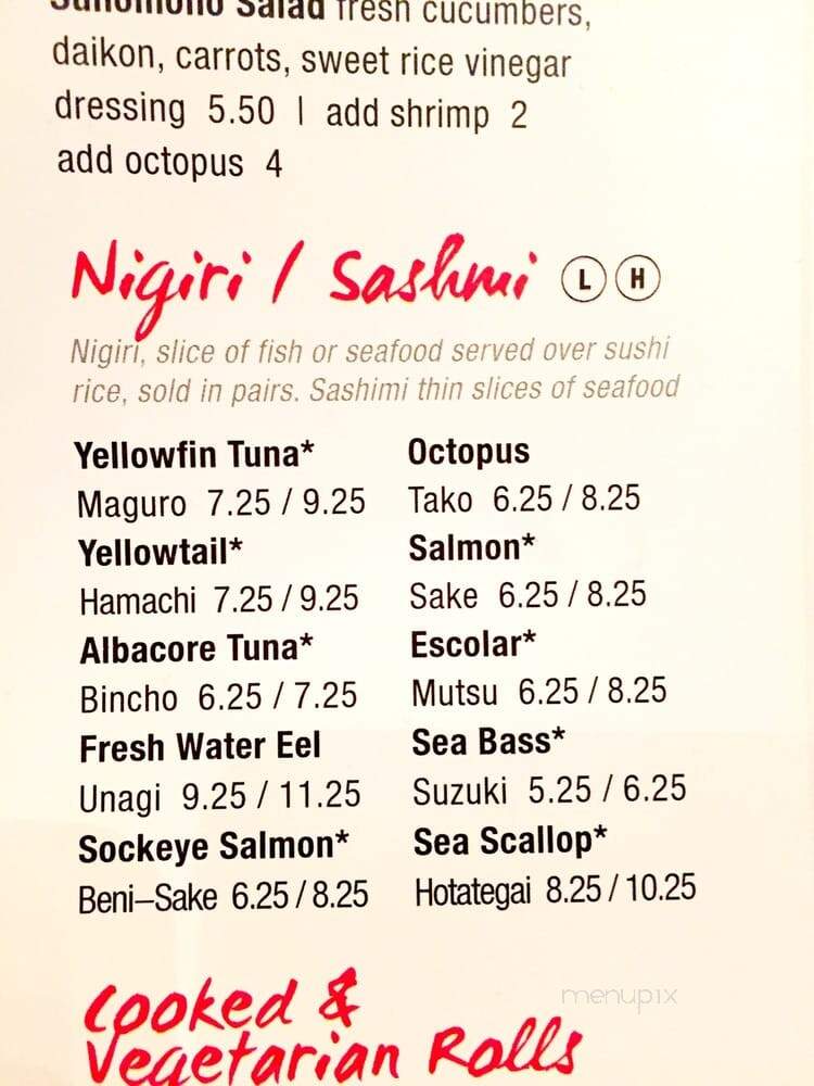 Crave - Mall of America - Bloomington, MN menu_pic