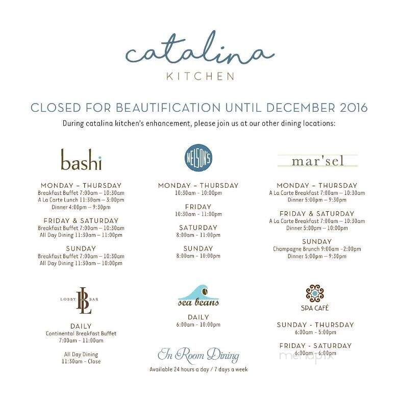 Catalina Kitchen at Terranea Resort - Rancho Palos Verdes, CA