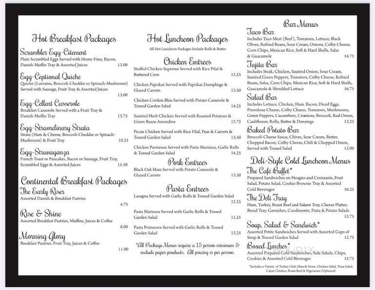 Michael's Cafe Bakery - Toledo, OH menu_pic