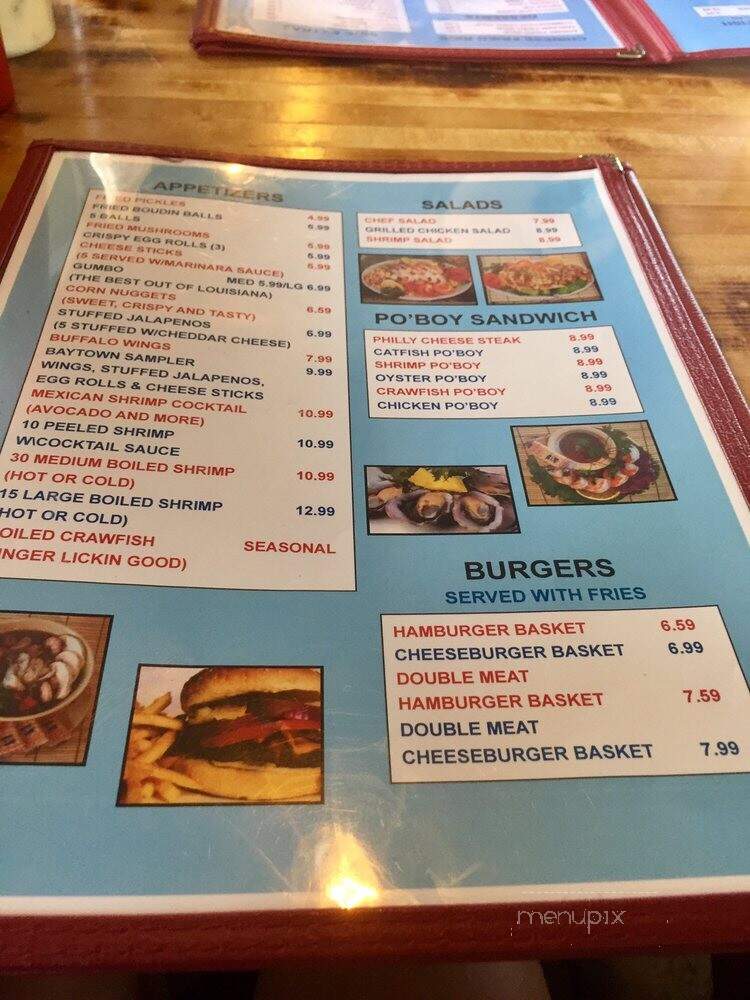 Baytown Seafood - Houston, TX menu_pic