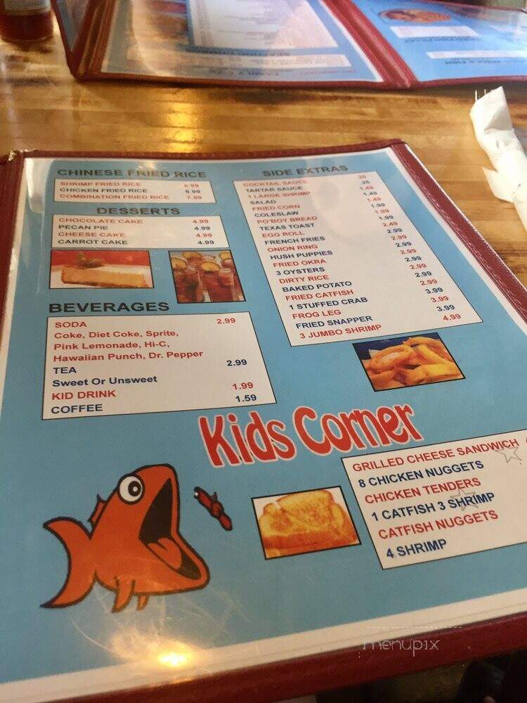 Baytown Seafood - Houston, TX menu_pic