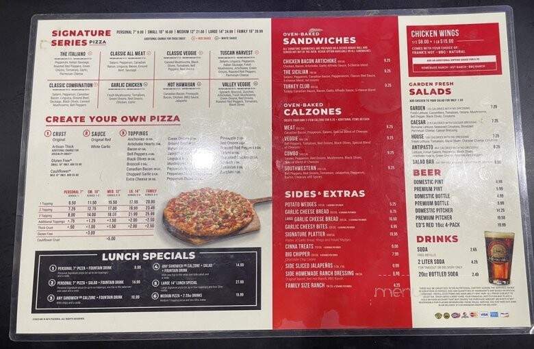 Me-N-Ed's Pizzeria - Oakhurst, CA menu_pic
