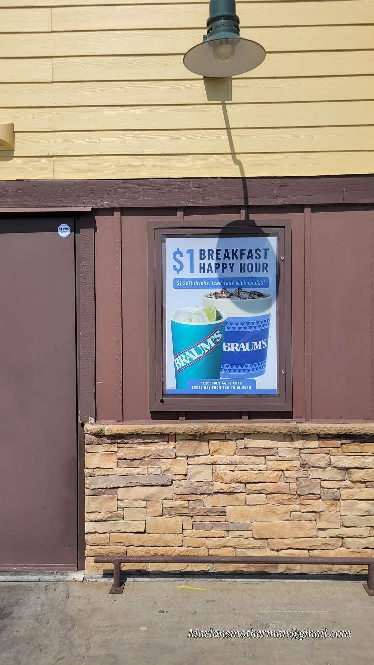 Braum's Ice Cream & Dairy - Henryetta, OK menu_pic